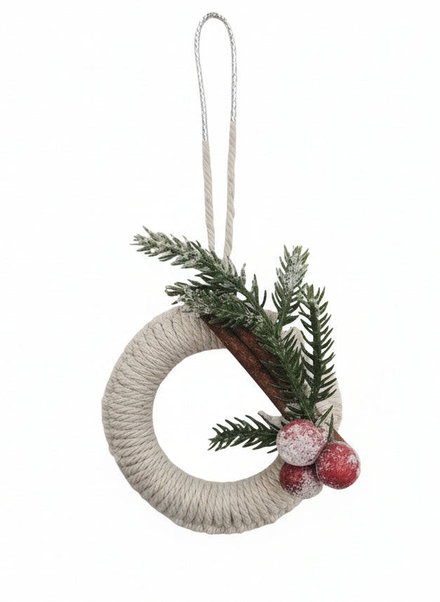 Mini coroa de Azevinho