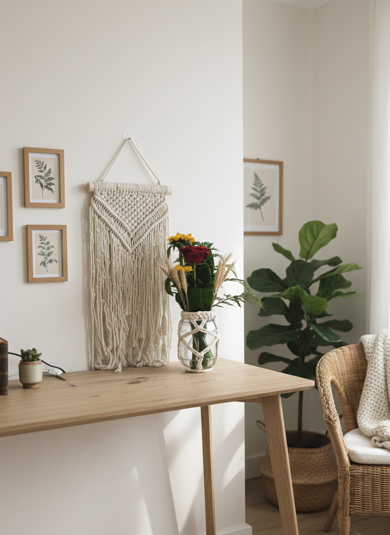 WW&K | Painel de Macramé Boho I