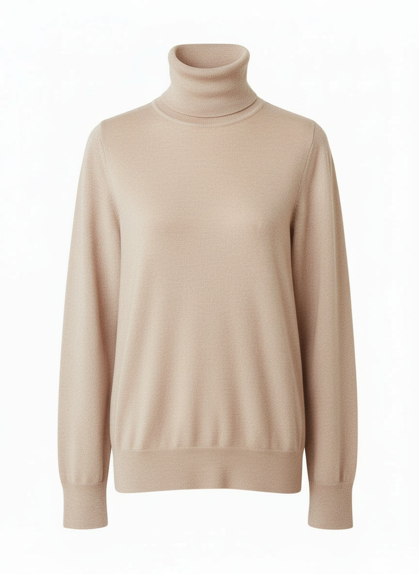 WW&K | Básica de Gola bege