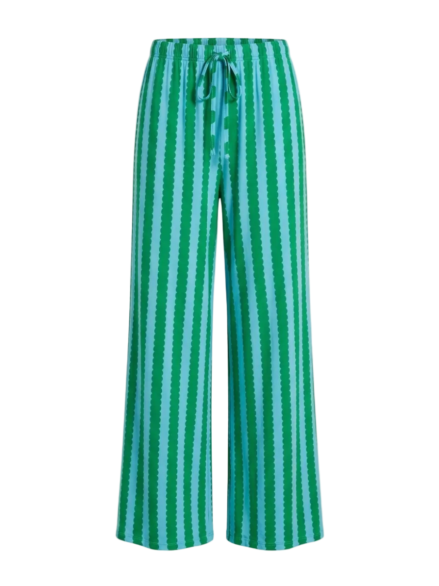 WW&K | Wild Weaves & Knots | Calças Capri Verde
