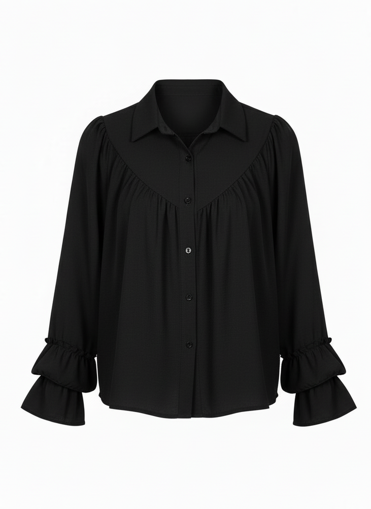 WW&K | Camisa "Notre Dame" Preto