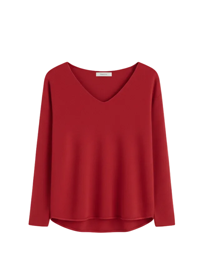 WW&K | Camisola "Jane" vermelha1