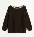 WW&K | Camisola "Sarabi" castanha