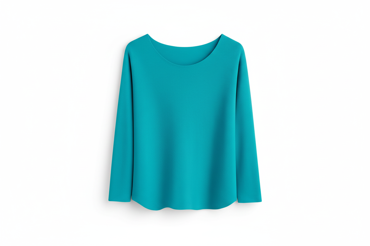 WW&K |Camisola Terk Azul Turquesa