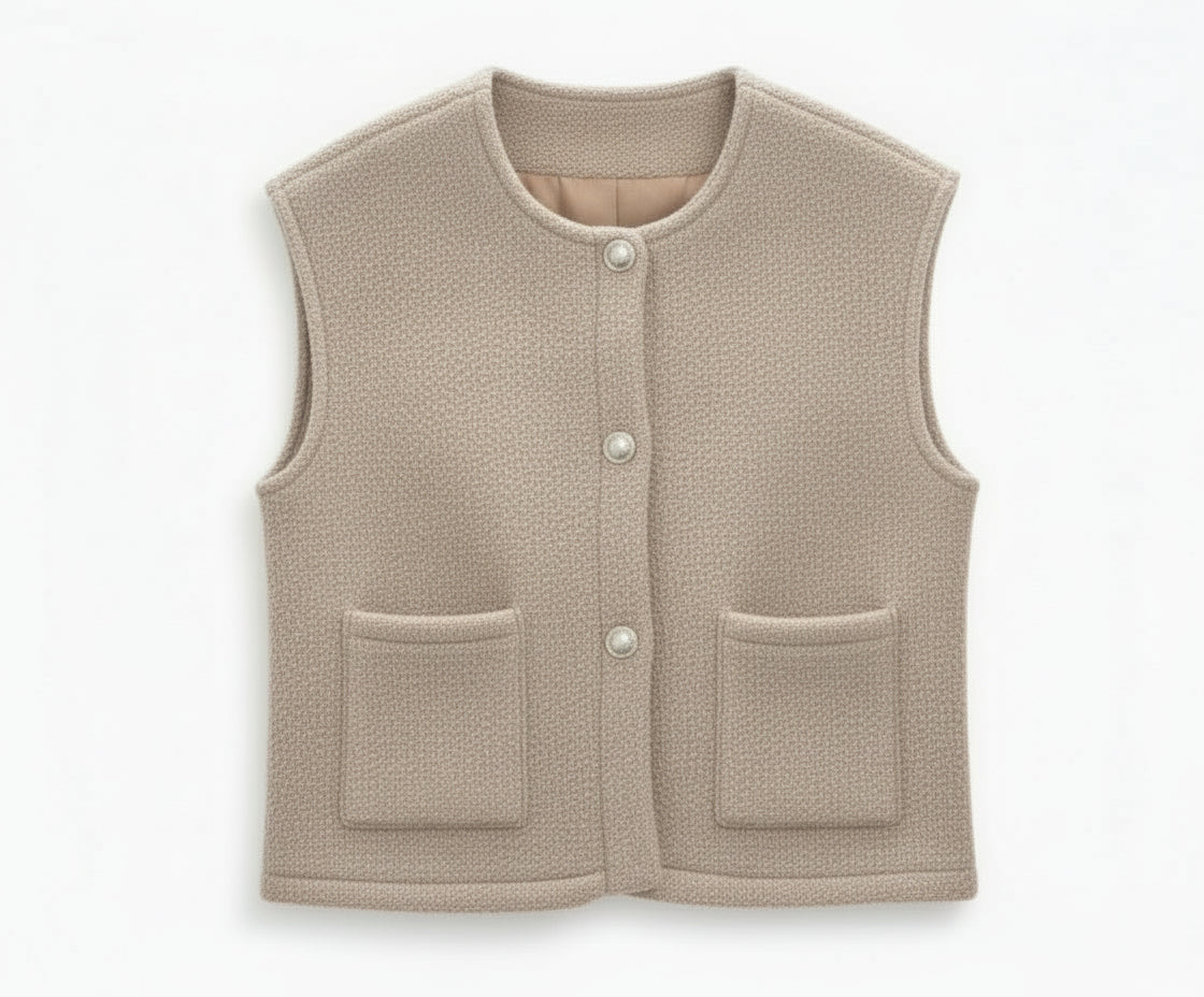 WW&K | Colete "Te Fiti "bege