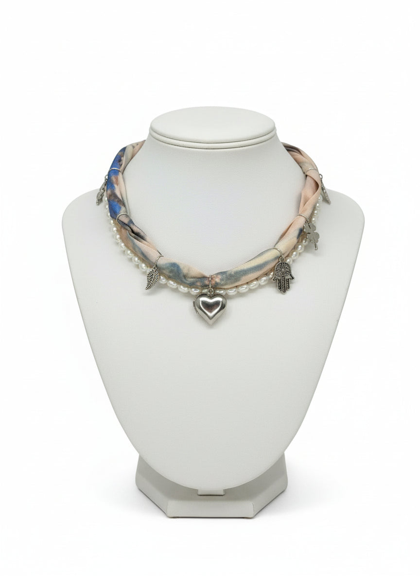 WW&K | Lenço "Esmeralda" laranja