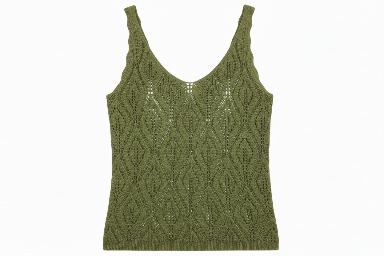 WW&K | Top Lírio Verde seco