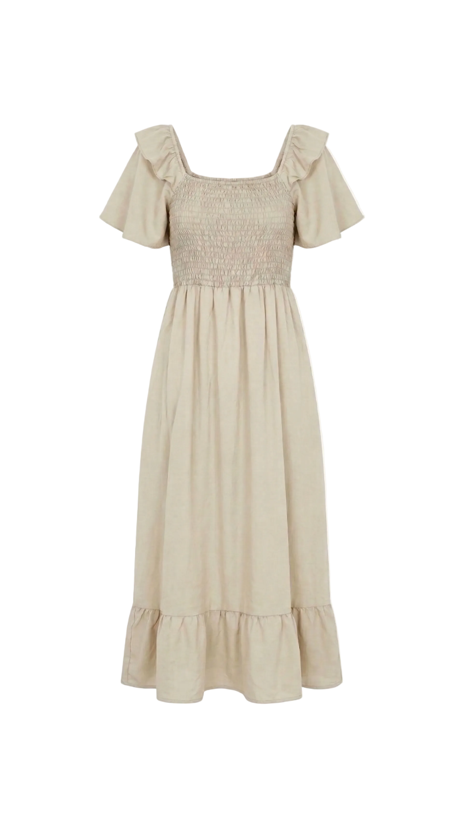 WW&K | Vestido Camélia Bege