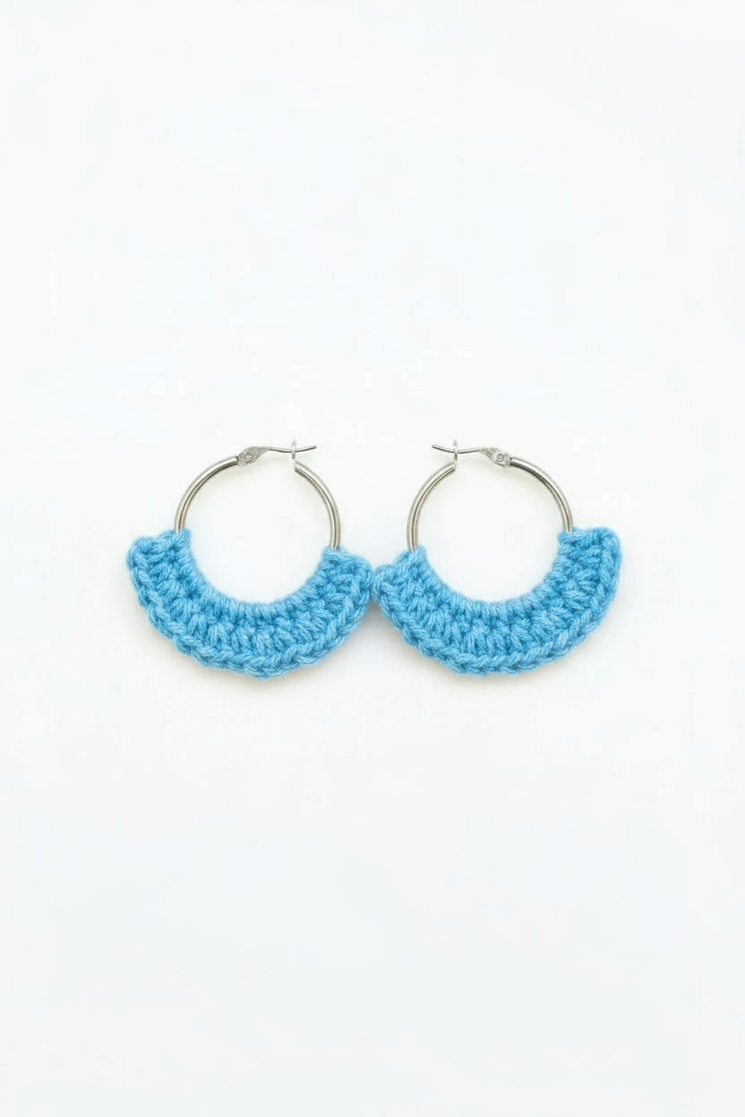 WW&K | Brincos "Cinderela" azul