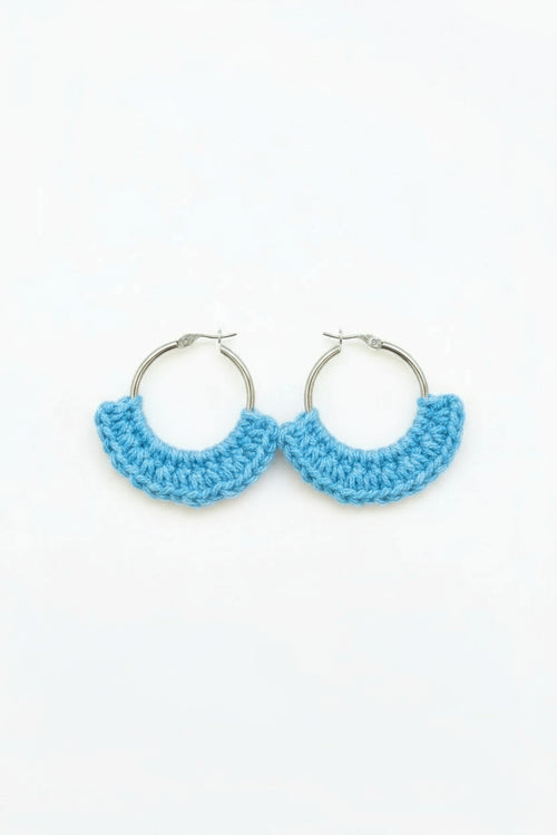 WW&K | Brincos "Cinderela" azul