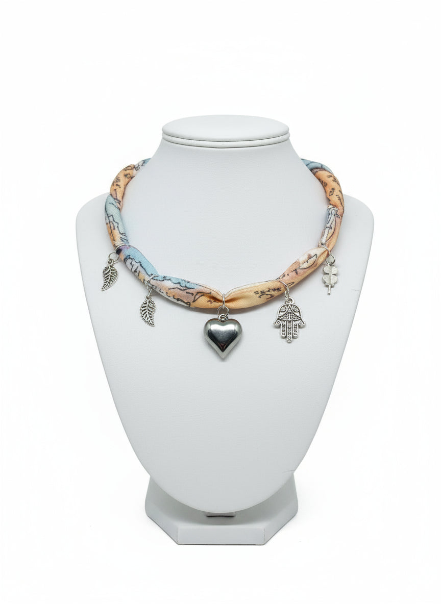 WW&K | Lenço laranja "Esmeralda" 