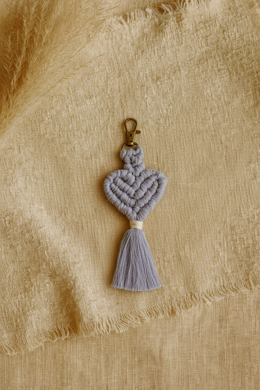 WW&K | Porta-chaves Roxo