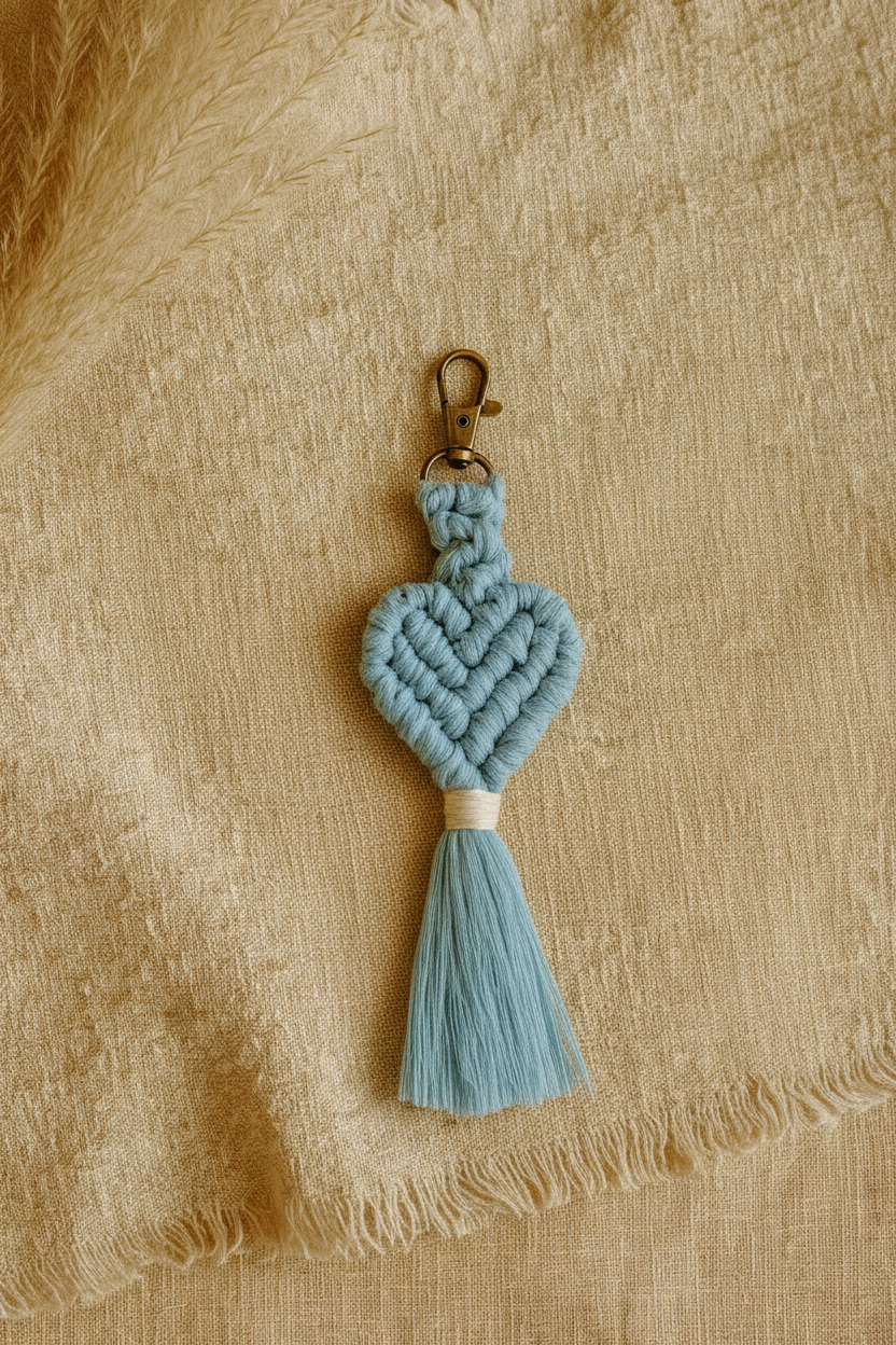 WW&K | Porta-chaves azul