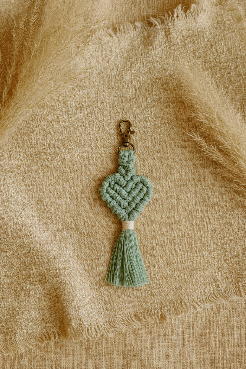 WW&K | Porta-chaves verde